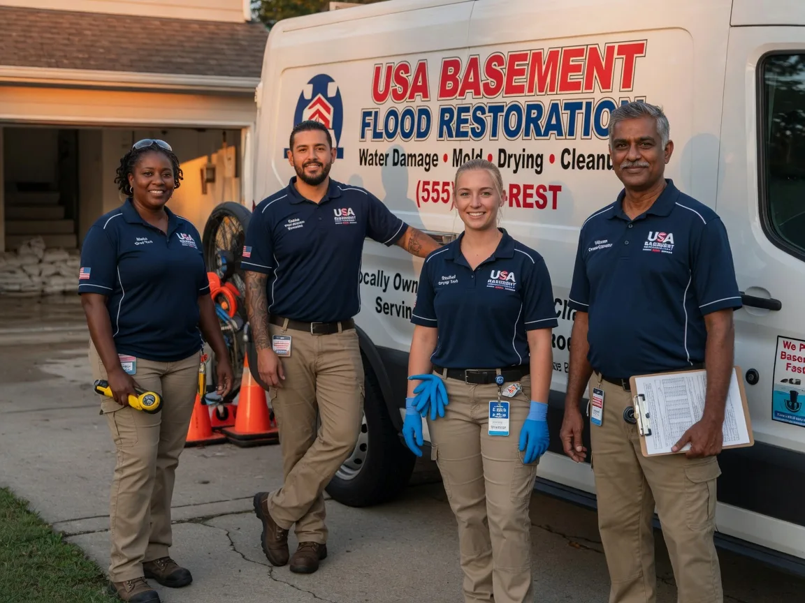 Basement Flood Cleanup company in Iowa, LA